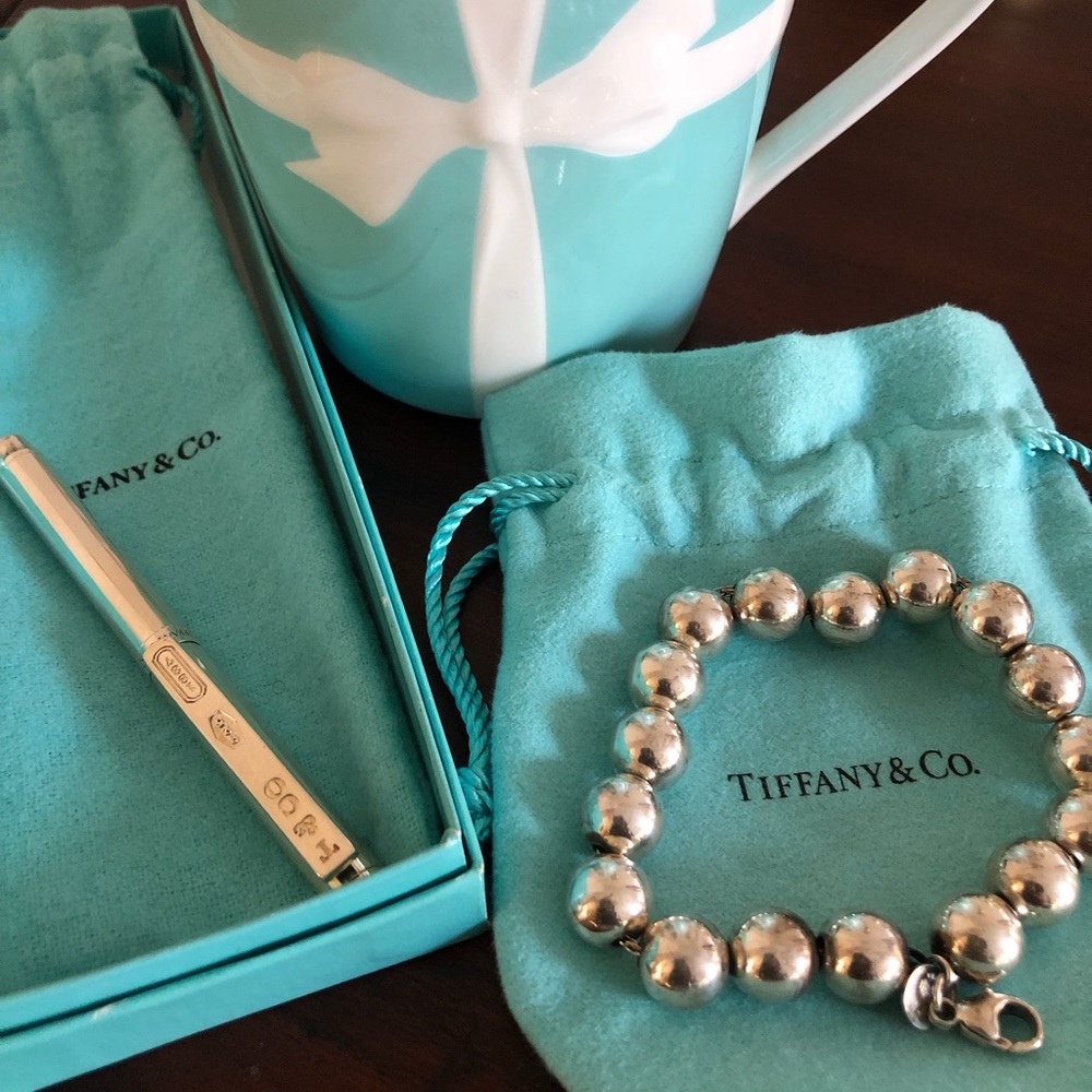 Tiffany and co bead bracelet